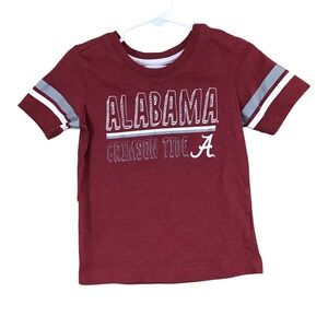 Colosseum Alabama Crimson Tide‎ T-Shirt Toddler 3T Short Sleeve